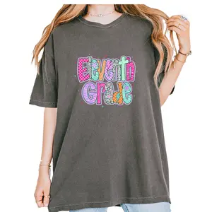 Eleventh Grade Extra Colorful Back to School Vintage Soft Unisex T-shirt