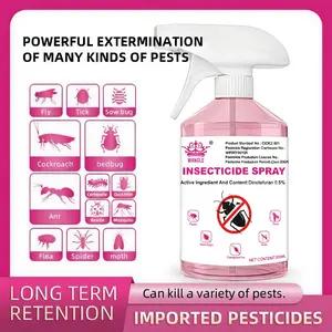 Multifunctional insecticide spray-Professional Strength Pest Control Solution – Kills various  household Pests (Roaches, Ants, Bed Bugs) -Safe for Pets & People  – Indoor & Outdoor Use， repellent