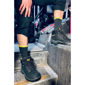 Boot Length Cotton Work Socks