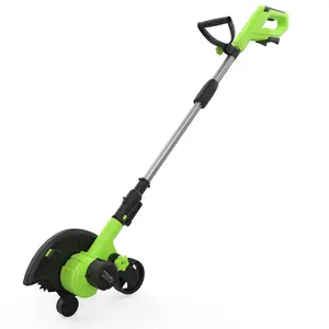 Lawn Edger Multipurpose 20V Wireless Lawn Edger and Trimmer – 9-Inch Blade, 12-Inch Cut Width, 3-Position Depth, 2x2.0Ah & 1x4.0Ah Batteries, Fast Charger, Lightweight Land, Grass Cutting Machine, Powerful Battery, Lightweight Design, Easy to Use