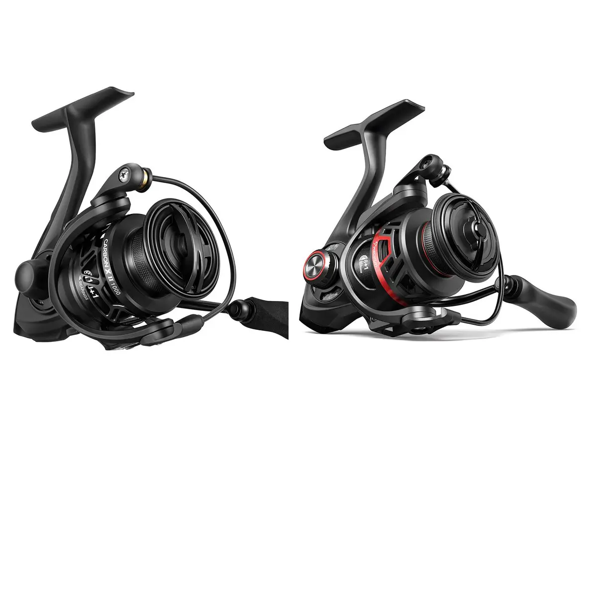 Piscifun Carbon X II & Carbon X3 Spinning Reels, 2-Piece Fishing Reel Bundle Set