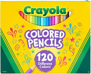 Colored Pencils Set (120ct), Coloring Book Pencils