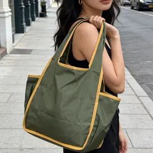 Foldable Eco-friendly Reusable Shopping Bag, Portable and Simple Eco Friendly Totes, Multi-color Large Eco-friendly Bag, Vegetable Bag, Special Bag, Large Capacity Bag