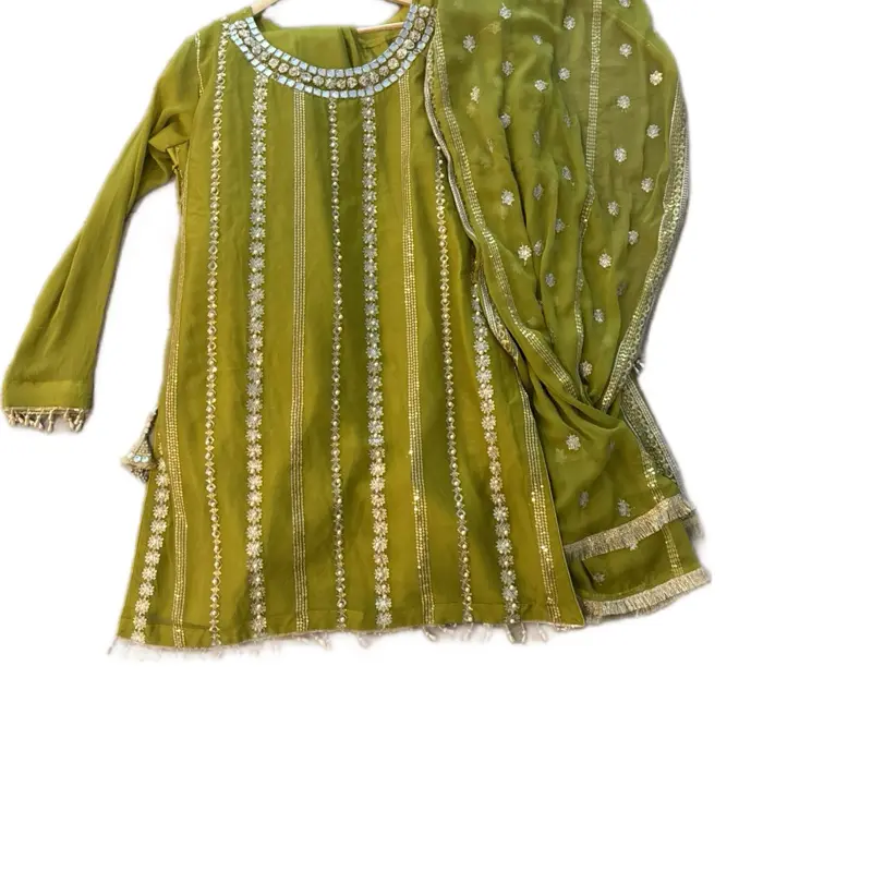 Women's 3-Piece Sharara Set, Traditional Ethnic Wear for Festivals