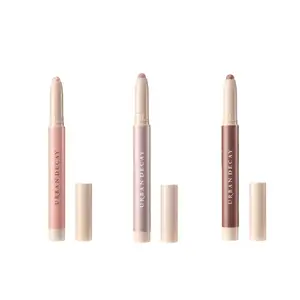 Urban Decay Naked Eyeshadow Stick Trio Bundle | Blurred Out, Peach Bum, Private Album | Creamy, Smudge-Proof, 16HR Wear