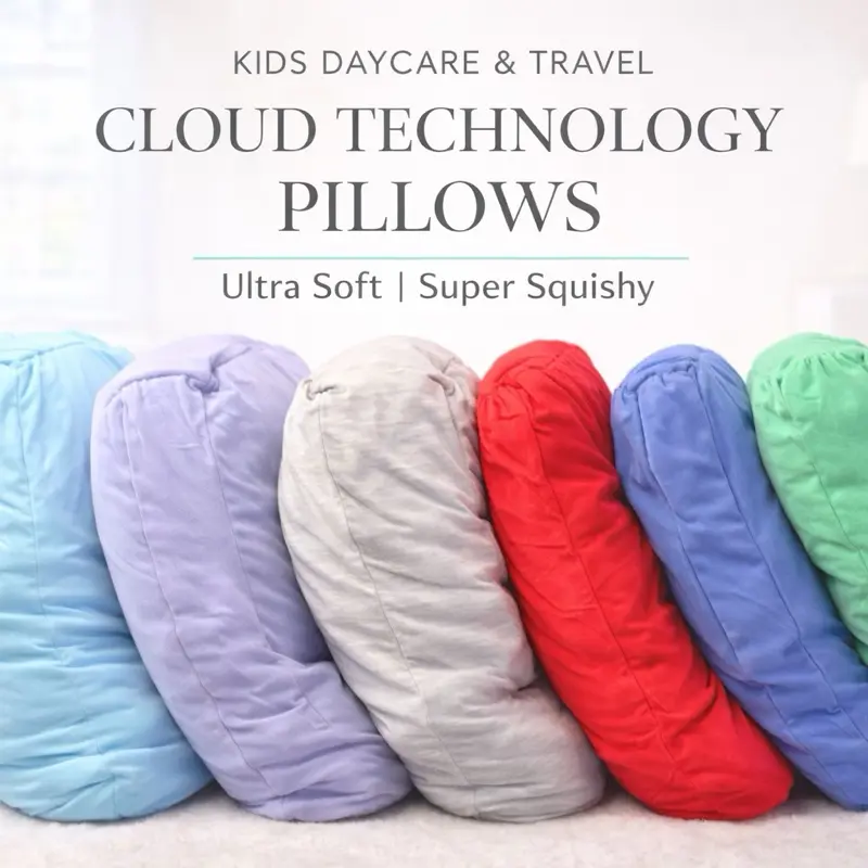 Bamboo Cloud Technology Pillow - Ultra-Soft, Weightless, Hypoallergenic, Perfect for Travel & Comfort - The Pillow that Hugs you Back