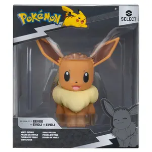 Pokemon Eevee Select Vinyl Figure - 4-Inch Figure Made from Vinyl