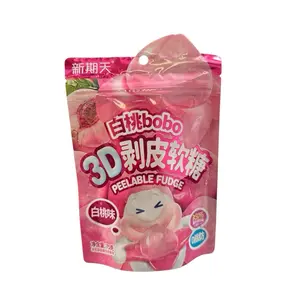 3D Peelable Soft Candy Peach Flavor- From China 1 Bag (75g)