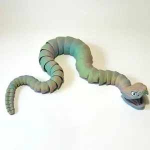 Flexi Rattlesnake - 3D Printed Articulating Figure