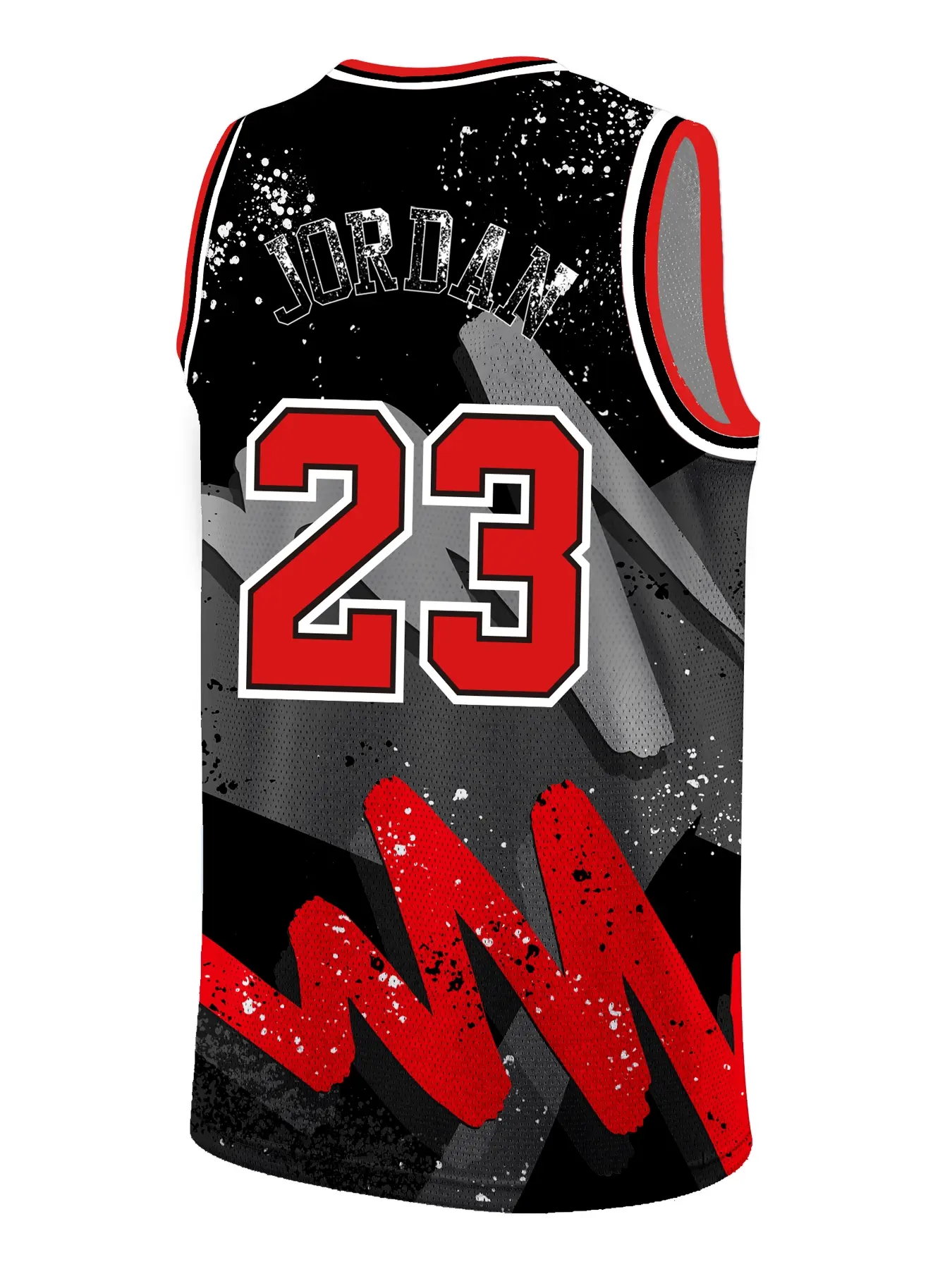 Men's Basketball Jersey 23 Vintage Embroidered Casual Training T-Shirt, Sport Round Neck Short Sleeve, All Seasons Wear, Workout Tops, Athletic Tops
