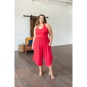 Good Idea Jumpsuit in Red