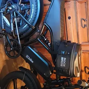 ROCKBROS Waterproof Hard Shell Motorcycle Dirt Bike Rear Seat Tail Bag - 12.5L Dual Use Secure Storage Accessories with Adjustable Detachable Shoulder Strap, Reflective Trim, Backpack Conversion, 12.4in L x 9.45in W x 8.07in H