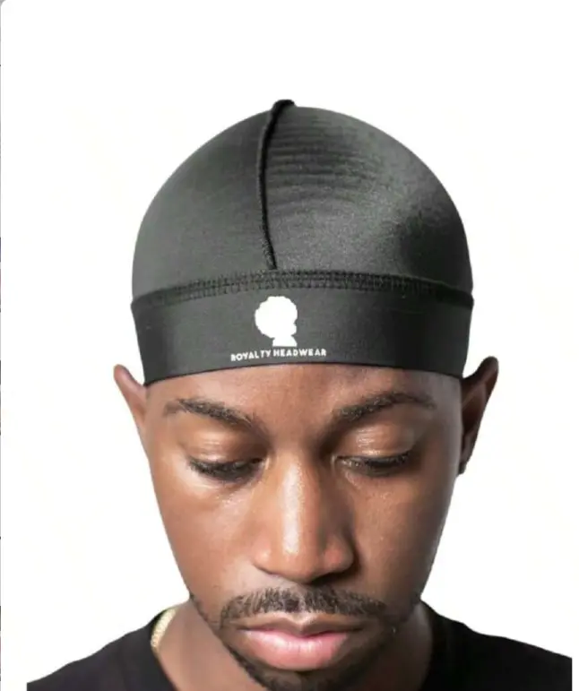 Royalty Headwear Silky Wave Cap for 360, 540 & 720 Waves, Soft Breathable Durag Skull Cap Beanie for Men/Women Fashion Skull Cap