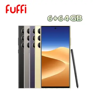 FUFFI smart phone with a 6.8-inch ultra-clear screen, 4G network, dual SIM card support, eight-core processor, 6GB RAM, 64GB ROM, 8MP + 20MP pixels, electronic stylus, 4100 mAh battery, metal integrated frame, and Android operating system. Smartphone