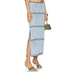 Agua Bendita x REVOLVE Tove Skirt in Light Blue
