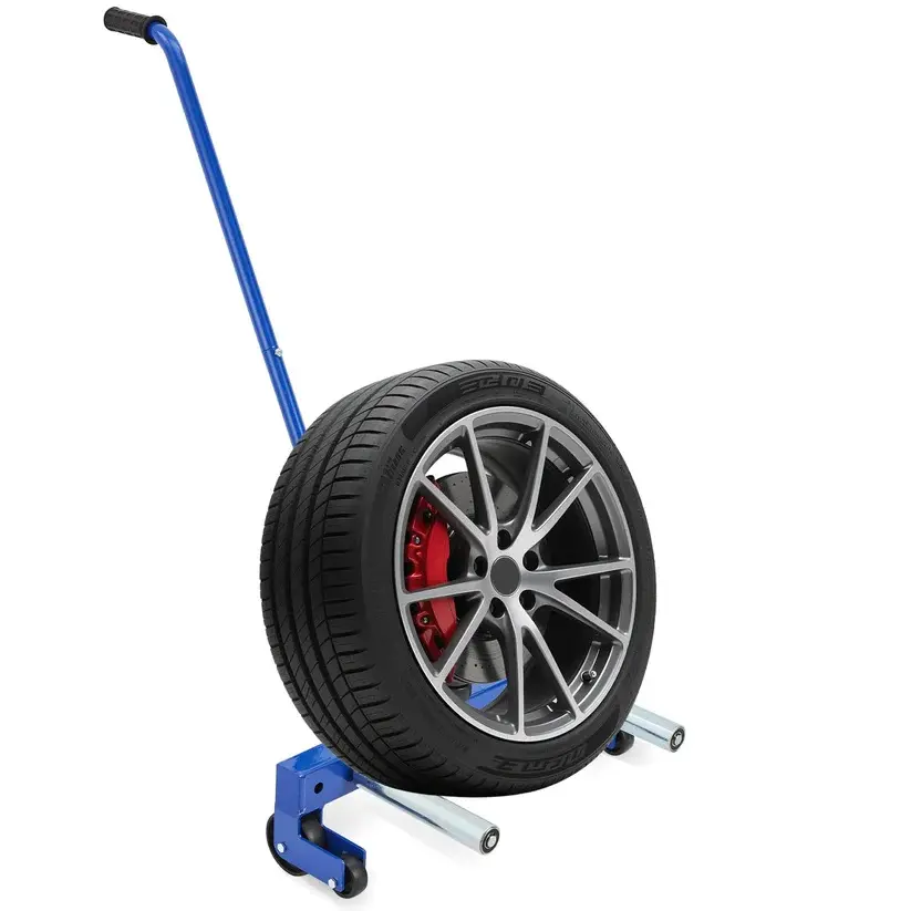 【fathersdaygift】GARVEE Adjustable Tire Moving Cart Tool - 500 lbs Heavy Duty Tire Dolly for Effortless Tire Lifting and Moving in Your Garage and Workshop,car accessories
