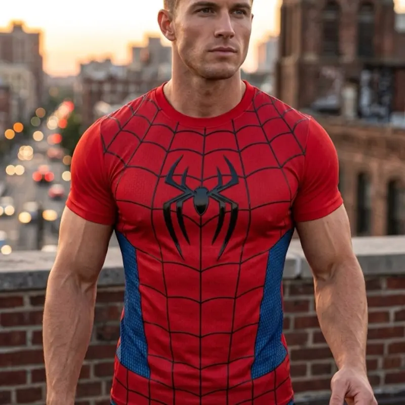 Camiseta de Araña lLarge) Nueva Camiseta de Araña lLarge) Nueva