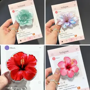 Flower 2D MagSafe Phone Grip – Cute Floral Magnetic Pop Socket for Phone Aesthetic
