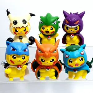 Poncho Pikachu Figures