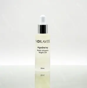 Noravite Age-Delay Multi-Vitamin  Oil - Intensive Skin Tightening & Moisturizing Formula with Apricot, Radiance, and Antioxidant Serum - 30ml Repair Facial Moisturizer
