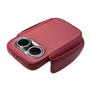 Car Center Console Armrest Storage Box, Large Capacity Car Seat Back Tissue Box, Multifunctional Car Storage Box for Car