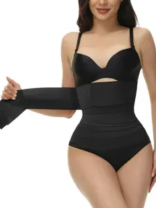 1 Count Triple Wrap For Tummy Control Waist Trainer, Shapewear Belts, Underwear, Comfortable High Inclusive Shaper Girdle, Columbian Waist Cincher, with Velcro Adjustable Fit Corset, Suitable For Daily Training Or Sports, Women