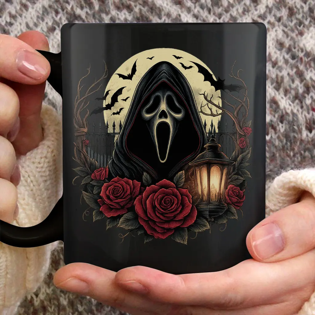 Halloween Scary Mug Horror Halloween Coffee Mug - hll10821