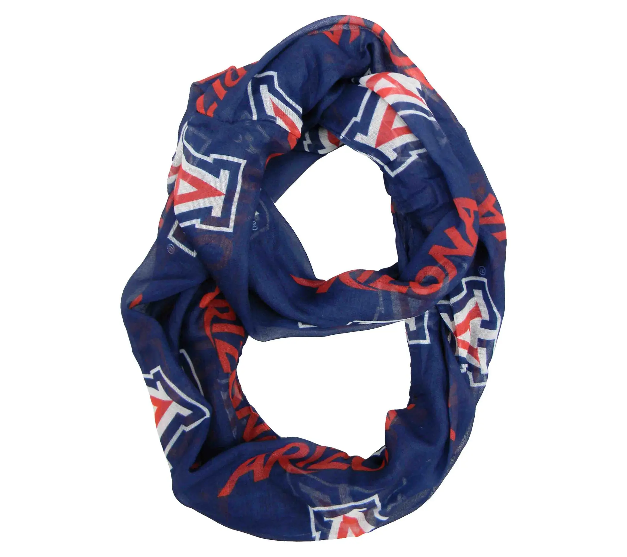 Littlearth NCAA Sheer Infinity Scarf Littlearth NCAA Sheer Infinity Scarf