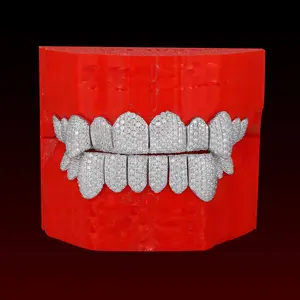 GBT Vampire Fangs Deep Cut Custom Moissanite Grillz
