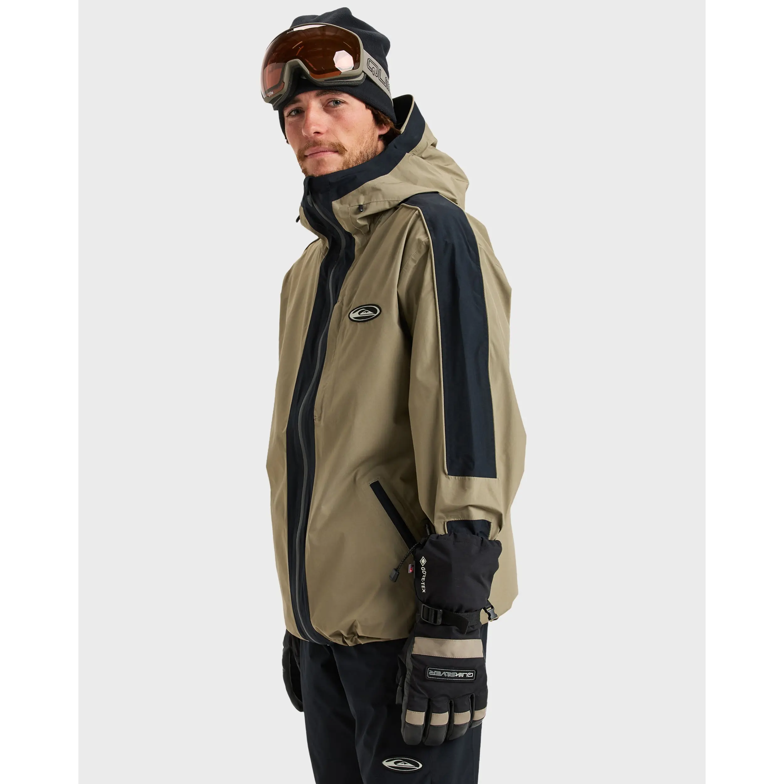 Quiksilver | High Altitude GORE-TEX Snow Jacket | Chest Pocket Breathable | Everyday Wear & Casual Streetwear Waterproof Jacket Outerwear