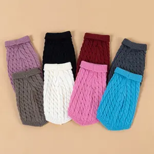 Winter Warm Dog Clothes Sweater for Teddy Bichon Schnauzer Yorkie Cats, New Style Pet Apparel, Cozy Fleece Fabric, Comfortable and Stylish Design