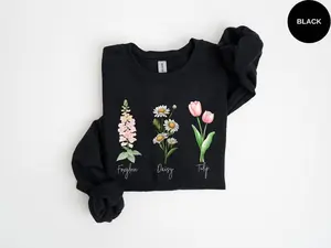 Subtle FDT Shirt, F*ck Donald Trump Sweatshirt, Floral FDT Gift, Flower Anti Trump Shirt, Anti MAGA Shirts, Political Tee, Feminist Gift