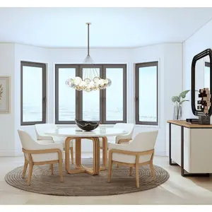 A.R.T. Furniture Portico Round Dining Table In White 323225-3351