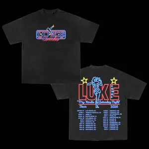 Luke Country Music V6 - My Kinda Saturday Night Tour 2026 Soft Cotton Shirt, 2 Sided Country Concert Tee, Luke Vintage Graphic Shirt, Music Fan Gift