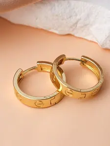 Women's Copper Ear Cuffs, Vintage Style Fashion Jewelry, Perfectly Crafted Retro Hoop Earrings for Ladies, Stylish Accessory