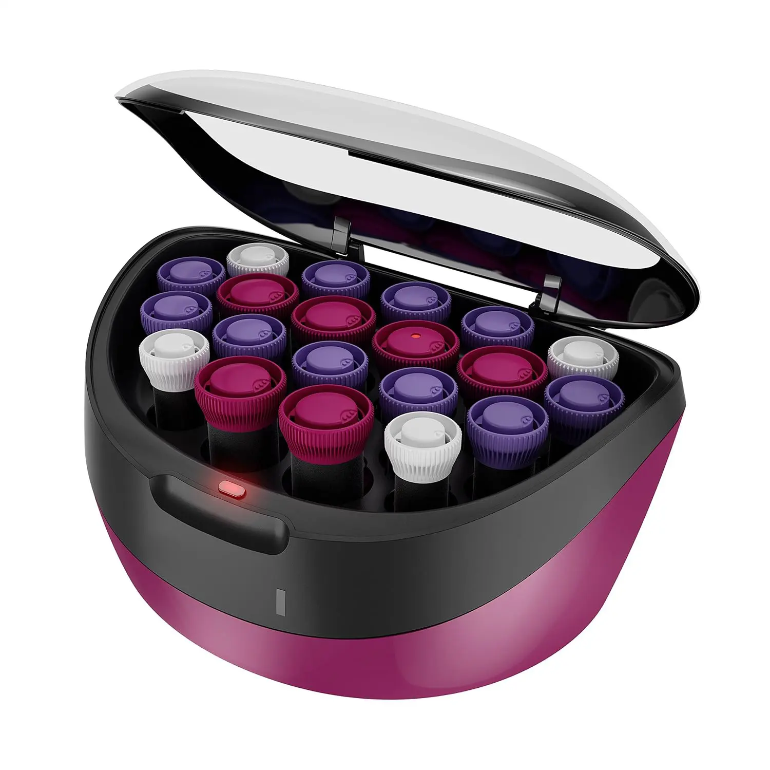 Ionic Conditioning Hair Setter, 20 Velvet Hair Rollers, 6 Large (1¼), 10 Medium (1"), 4 Small (¾), Blowout Style Hair Curlers