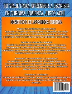 Mi Primer Libro en Cursiva (My First Cursive Handwriting Workbook in Spanish): Cuaderno Principiante en Cursiva para Aprender Letras