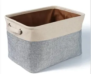 Dog Toy Basket – Foldable Pet Storage Bin for Toys, Accessories & Supplies
