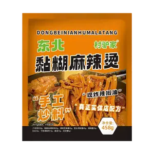 Village Donkey Spicy Hot Pot Soup Base 458g - Viral TikTok & Xiaohongshu Favorite, Authentic Northeastern Flavor, Short Shelf Life