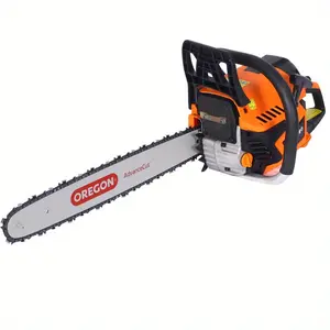 Powerful 52CC 20-Inch Gas Chainsaw with 2.68HP 2-Stroke EPA-Compliant Engine for Heavy-Duty Tree Cutting, Wood, Forest, Garden, and Farm Work