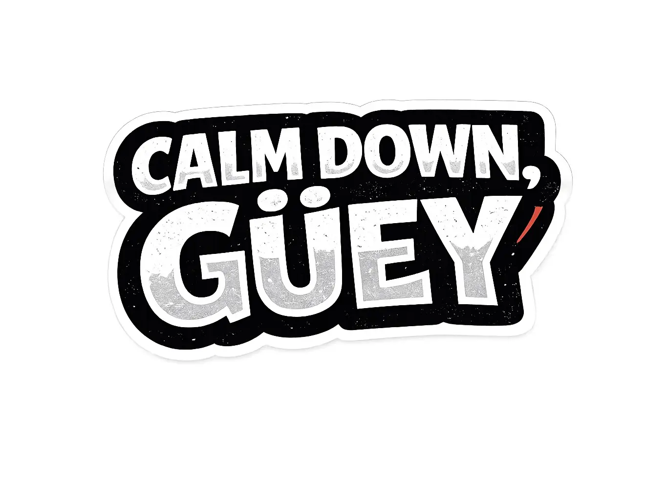 Mexican Humor Sticker