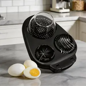 Multi-Functional Egg Cutter, Home Use Egg Slicer, Creative Egg Cutting Tool, Egg Cracker Tool, 1pc Egg Chopper, Kitchen Essential, Easy to Use
