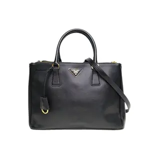 Pre-owned PRADA Killer Bag, Large Size Black Calfskin Pristine