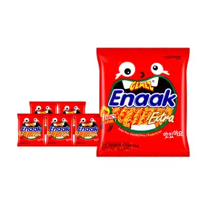 GEMEZ Indonesian Crispy Instant Noodles - Spicy Flavor 28g x 6 Pack | Viral Snack Food