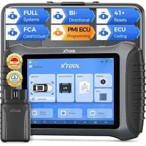 XTOOL IP900BT OBD2 Scanner, Car Diagnostic Tool with 41+Reset, ECU Coding Automotive Scanner, Wireless Vehicle Scan Tool, 4000+ Bidirectional Scan Tool, CANFD/DoIP/FCA