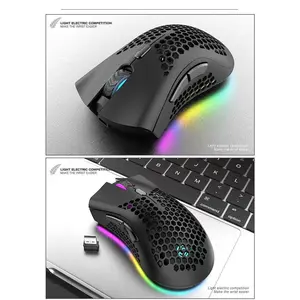 BM600 Rechargeable Wireless RGB Gaming Mouse