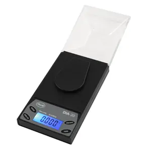 212 MAIN DIA20 Digital Carat Scale - Digital Kitchen Scale with Flip Top, 100Ct Capacity, 0.005Ct Precision for Gem Weighing & Kitchen Utensils