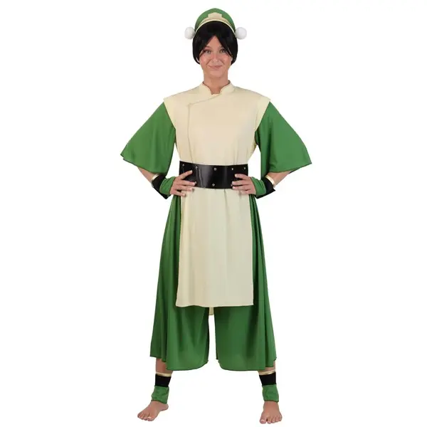 Women's Deluxe Avatar Last Airbender Toph Costume Women's Deluxe Avatar Last Airbender Toph Costume