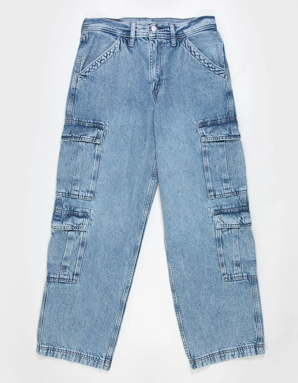 LEVI'S 578 Mens Baggy Cargo Jeans - Joyful Clouds
