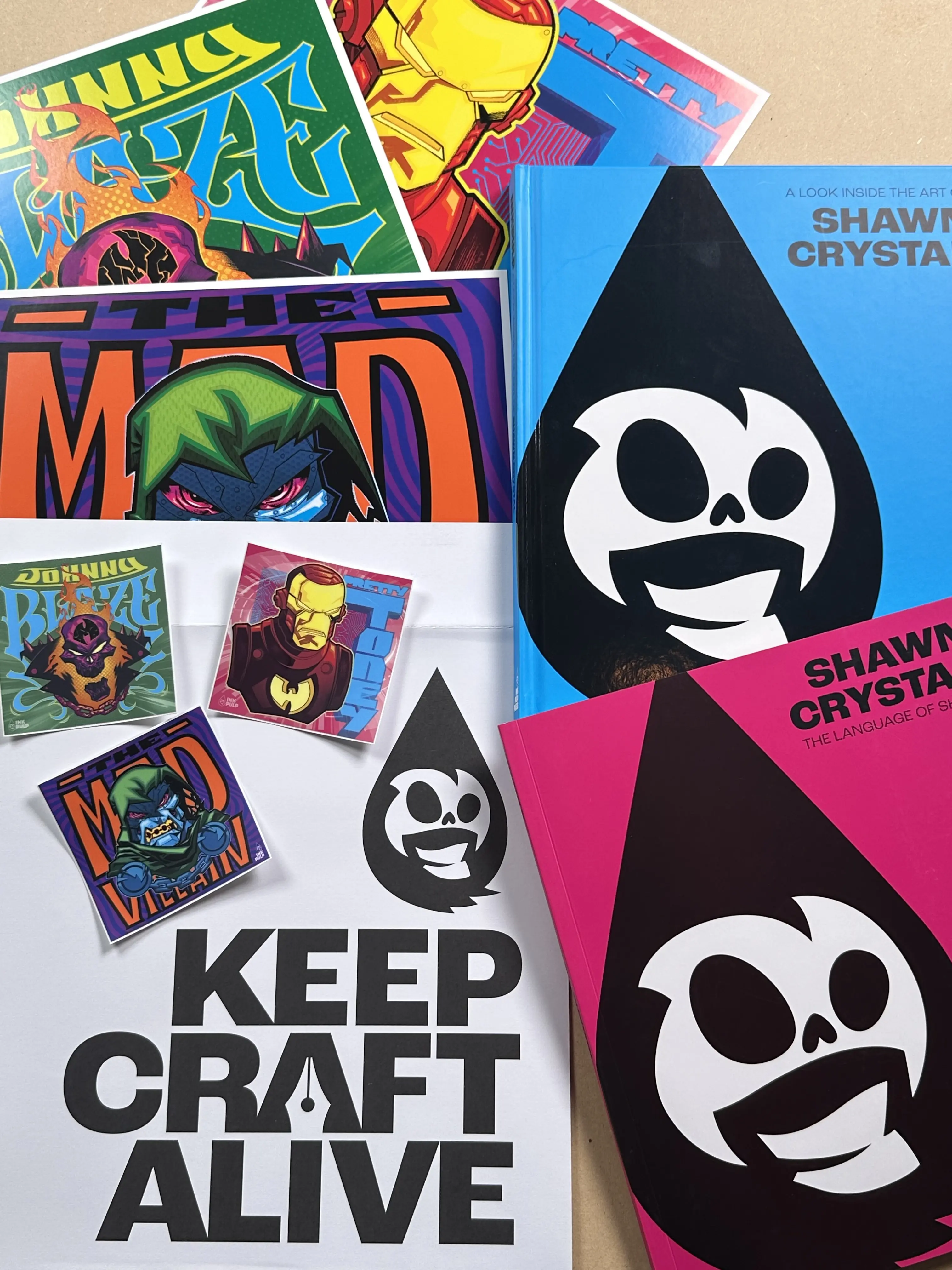 INKPULP: Art and Hip Hop Collectors Bundle book and print set